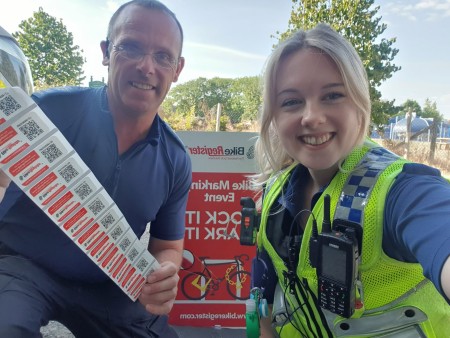 Gloucestershire Constabulary Holds First Countywide Bike Marking Event, Registering Approximately 230 Bicycles Gloucestershire Constabulary Holds First Countywide Bike Marking Event, Registering Approximately 230 Bicycles