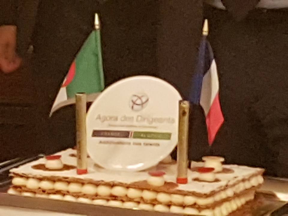 Au Fouquet's pour la présentation de selectadna france dans le cadre de l'agora France Algérie.