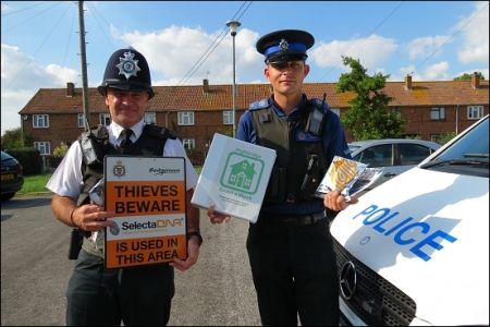 'Anti-Burglary Zone' Created In DNA Crime Crackdown 'Anti-Burglary Zone' Created In DNA Crime Crackdown