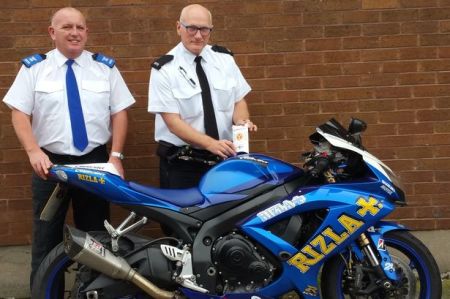 Police Distribute DNA Marking Kits To Combat Motorbike Thefts Police Distribute DNA Marking Kits To Combat Motorbike Thefts
